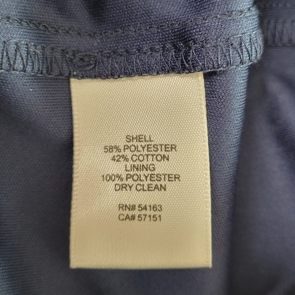 Eliza J Lace Overlay Dress Size 8 Blue Sleeveless Lightweight Scalloped Hem - Picture 8 of 12